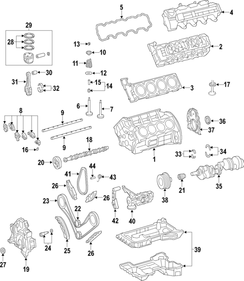 MOUNTS for 2004 Mercedes-Benz SL55 AMG #0