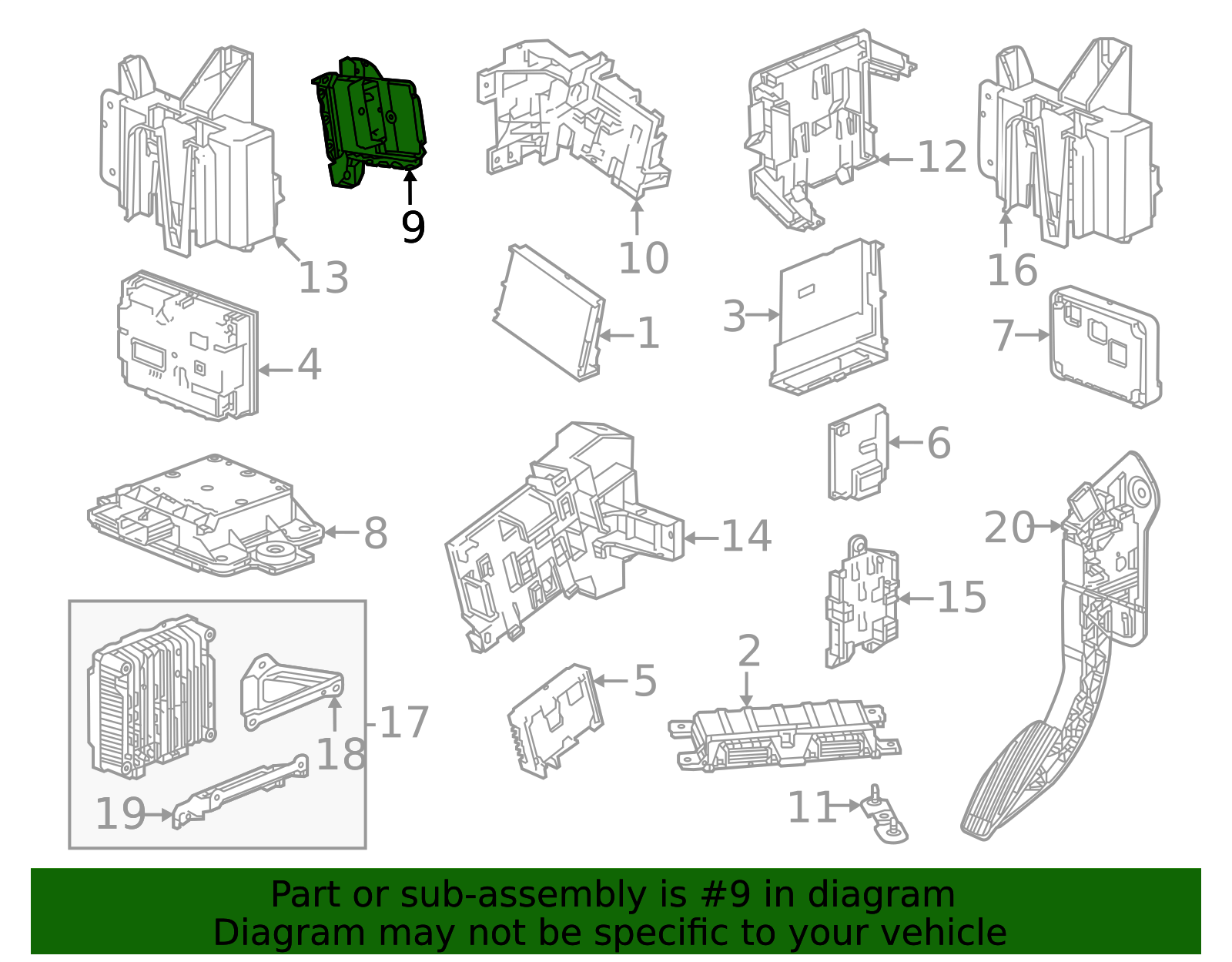 2022-2026 GM F Module 13554828 | OEM Parts Online
