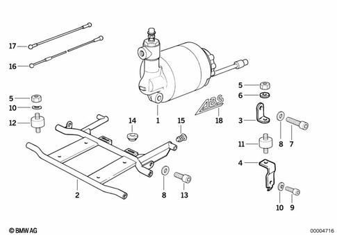Mechanical-Hydraulic Components for 1993 BMW-Motorrad K 1100 LT #0