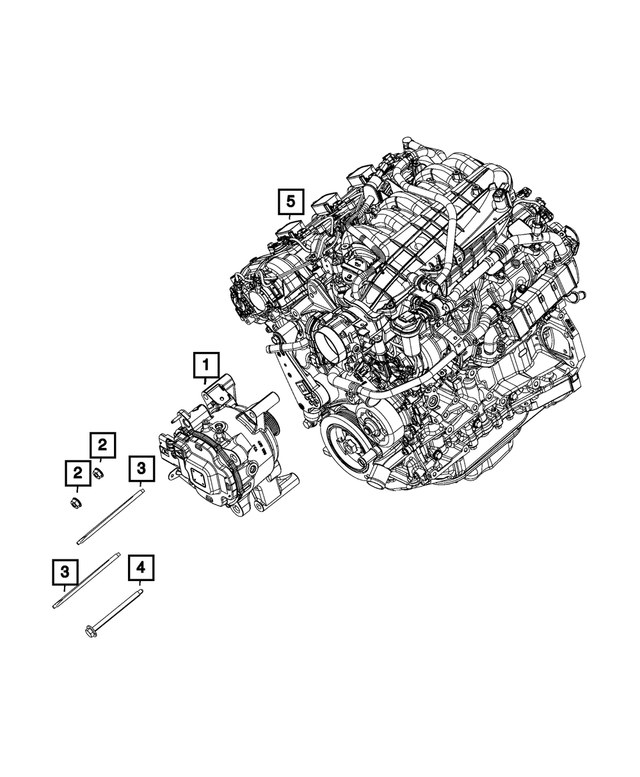 68452771AE - : Engine Generator Kit for Mopar Image