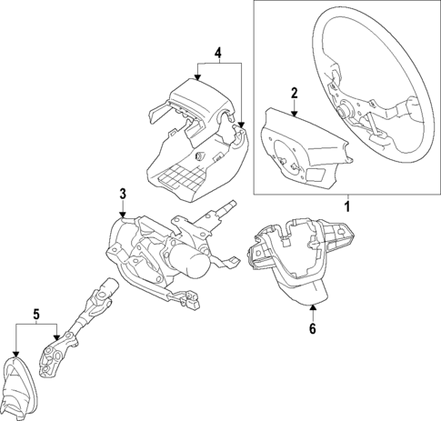 Steering Column for 2022 Subaru BRZ #0