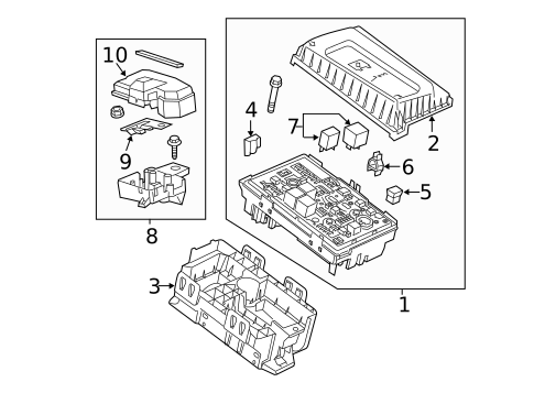 Flasher Units, Fuses, & Circuit Breakers for 2015 Chevrolet Volt #0