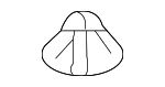 19880325 - Body: Hood Rivet for MB Vans Image