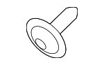 9A700769800 - Body: Wheelhouse Liner Screw for Porsche Image image