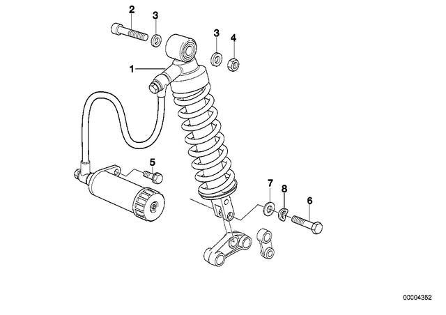 33532345550 - : Fillister-Head Screw - M10X60 for BMW-Motorrad Image