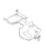 7GR83TX7AA - Interior Trim: Front Floor Covering for Mopar Image