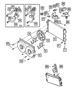 4805699AB - : Side Shield, Left for Chrysler: Sebring Image