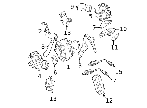 Powertrain Control for 2009 Mercedes-Benz G550 #1