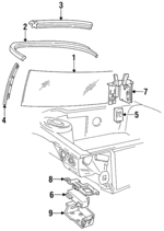 25645907 - Body: Windshield for GM Image