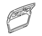 8E9827023C - Body: Lift Gate for Audi: A4, A4 Quattro, S4 Image