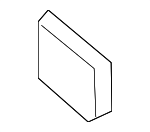 8E9827339A01C - Body: Lift Gate Cover for Audi: A4, A4 Quattro, S4 Image