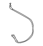 8E9827531A - Body: Release Cable for Audi: A4, A4 Quattro, S4 Image