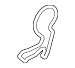 213553C530 - Cooling System: Water Pump Gasket for Kia: Cadenza, K900, Sedona, Sorento, Stinger, Telluride Image