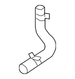 254683CAC0 - Cooling System: Inlet Tube for Kia: Cadenza, Sedona, Sorento, Telluride Image