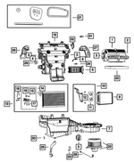 68079485AA - Air Conditioners and Heaters: Heater Core Tube for Mopar Image