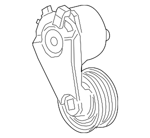 2018-2026 GM Drive Belt Tensioner 12654271 GM | GMPartsDirect.com