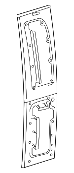 9066366910 - Body: Upper Extension for MB Vans Image
