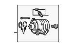 9520086Z10 - HVAC: Compressor for Suzuki Image