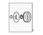 9521086Z00 - HVAC: Clutch Assembly for Suzuki Image
