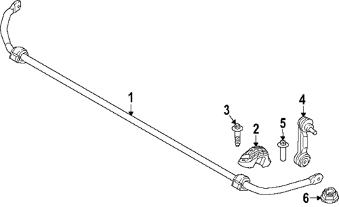 Stabilizer Bar & Components for 2025 Mini Countryman #1