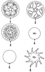 F88Z1007EA - Suspension: Wheel for FORD Image