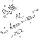 K23N40300C - : Resonator &amp; Pipe for Kia Image