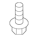 99907327902 - Body: Frame Assembly Bolt for Porsche Image