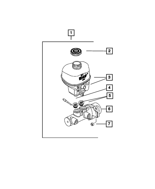 5183872AA - Service Brakes: Hex Lock Nut, Mounting for Mopar Image