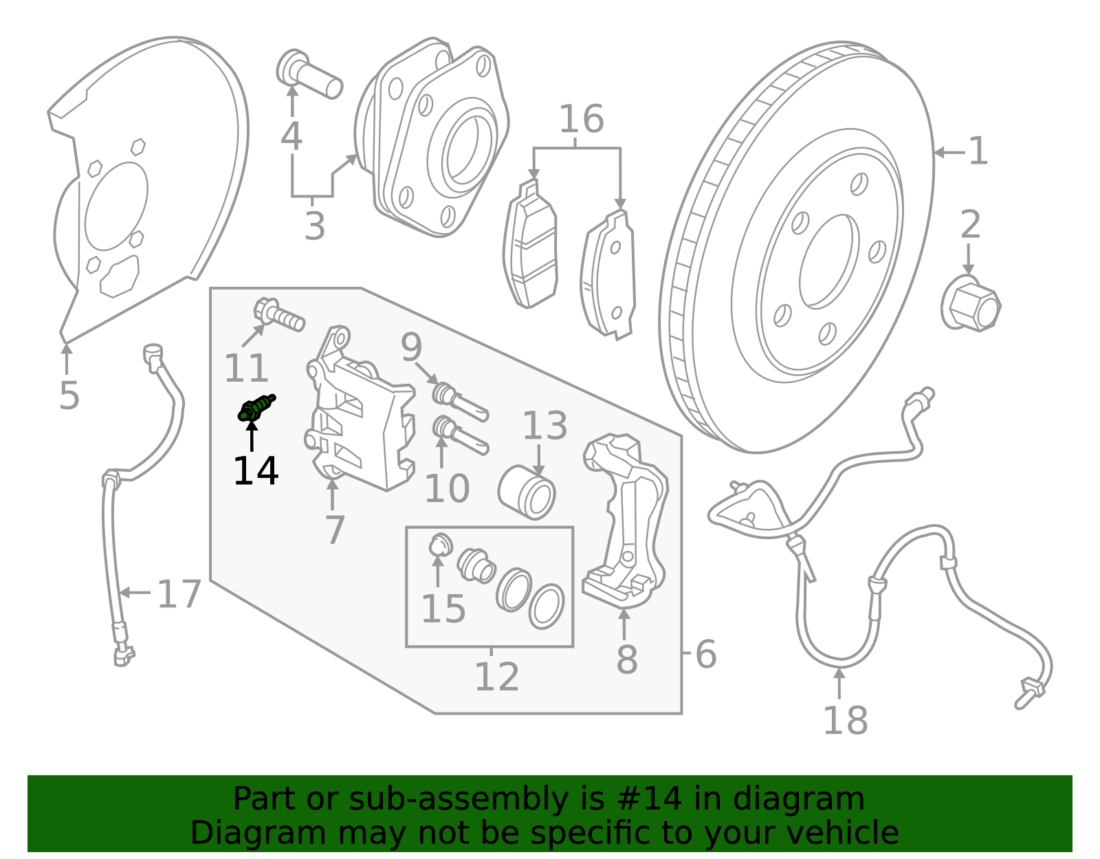 Brake Bleeder Screw 41128-JA00A | Parts for Nissans