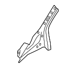 DP5Z5402509B - Body: Inner Pillar for Lincoln: MKZ Image