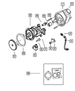 4883960AB - Steering: Power Steering Pump for Mopar Image
