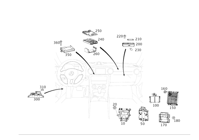 172982002565 - Electrical Equipment and Instruments: Exchange Battery Pack for Mercedes-Benz Image