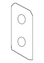 9Y0837903 - Body: Plate Cover for Audi Image