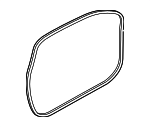 4M0837911E - Body: Door Weather-strip for Audi Image