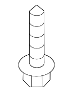 1125406201 - Body: Sunroof Frame Bolt for Kia: Amanti, Borrego, Carnival, EV6, EV9, Forte, Forte Koup, K4, K5, K900, Niro, Niro EV, Optima, Sedona, Seltos, Sorento, Soul, Sportage, Stinger, Telluride Image