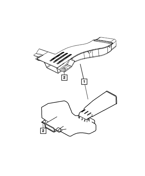Air Inlet Components for 2010 Dodge Caliber #0