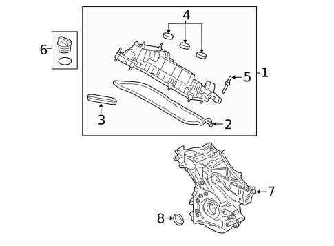 Hardware, Fasteners & Fittings for 2018 Lincoln MKZ #0