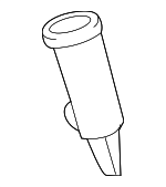 BHN16408X - Body: Glove Box Frame Damper for Mazda: 3, CX-5, CX-9 Image