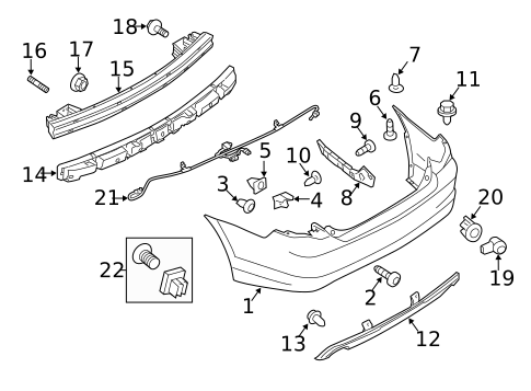 Parking Aid for 2010 Mercury Milan #2