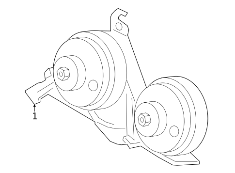 Horn for 2026 Lincoln Navigator #0