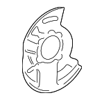 4778260120 - : Splash Shield for Toyota: 4Runner Image