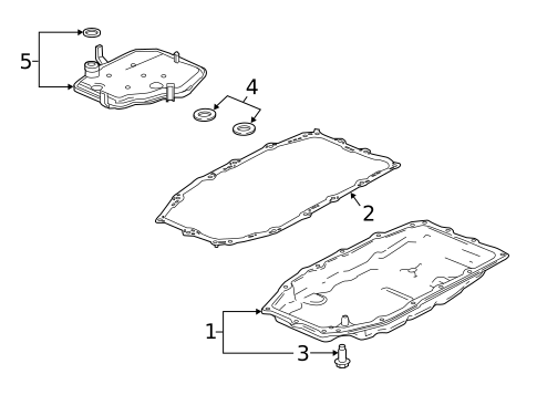 Transmission Components for 2022 Chevrolet Silverado 1500 LTD #5