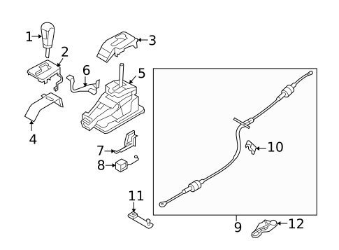 Center Console for 2009 Volvo V70 #2