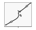 31367933 - Body: Control Cable for Volvo Image