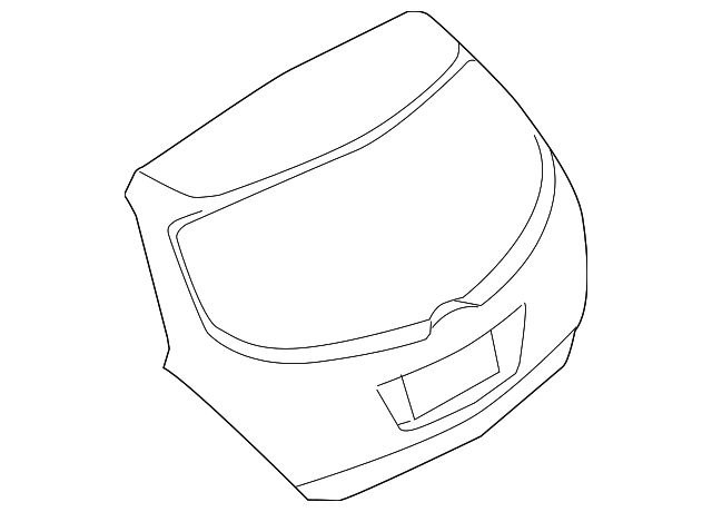 Lift Gate - Nissan (K0100-CB29E)