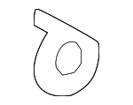 9184936 - Body: Carrier Bar Hook for Volvo Image