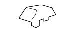 39853028 - Body: Luggage Cover Button for Volvo Image