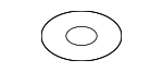 986499 - Body: Sill Trim Washer for Volvo Image