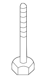 90161S84A00 - Suspension: Suspension Cross-member Bolt for Acura: CL, TL Image