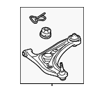 4806959135 - Suspension: 2007-2019 Toyota - Suspension Control Arm (Left, Front, Lower) for Scion: xD | Toyota: Prius C, Yaris Image